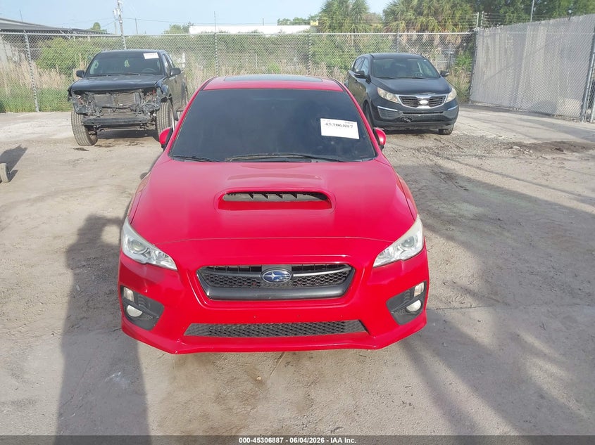 2016 Subaru Wrx VIN JF1VA1E65G9803680 IAAI salvage auction — MECHANICAL, Clear (Florida), sold $1,725 on 2026-07-15 (photo 6)