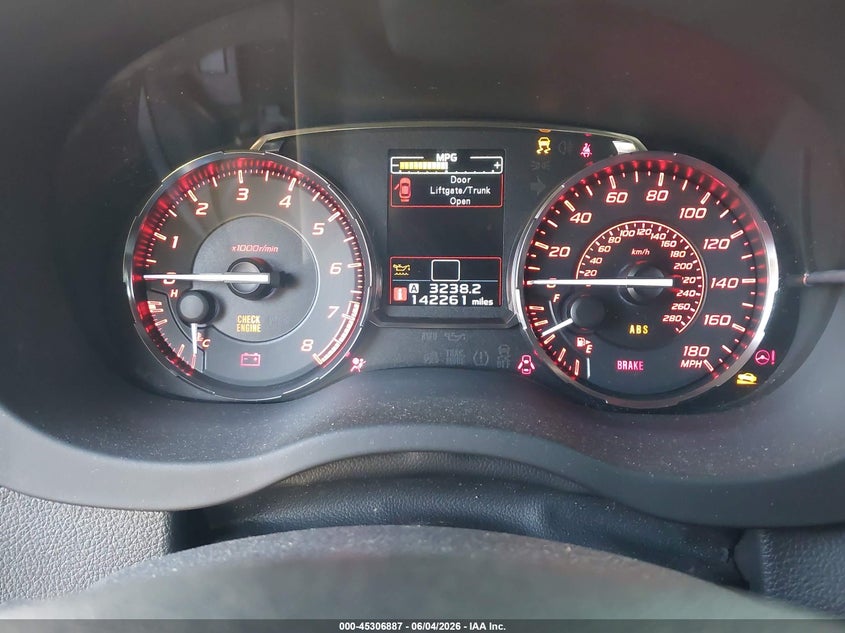 2016 Subaru Wrx VIN JF1VA1E65G9803680 IAAI salvage auction — MECHANICAL, Clear (Florida), sold $1,725 on 2026-07-15 (photo 7)