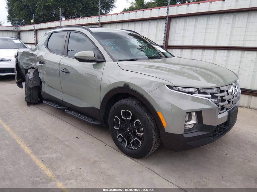 2023 Hyundai Santa cruz VIN 5NTJCDAE1PH057187 IAAI salvage auction — SIDE, Original (Texas), sold $7,100 on 2026-08-01 (photo 1)
