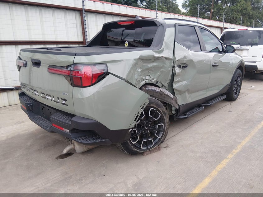 2023 Hyundai Santa cruz VIN 5NTJCDAE1PH057187 IAAI salvage auction — SIDE, Original (Texas), sold $7,100 on 2026-08-01 (photo 4)