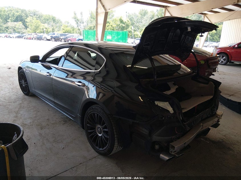 2014 Maserati Quattroporte VIN ZAM56RRA3E1111434 IAAI salvage auction — REAR END, Clear (Tennessee), sold $4,575 on 2026-07-20 (photo 3)