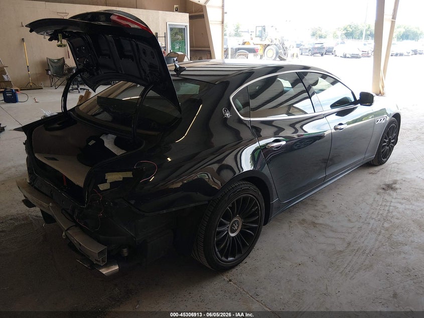2014 Maserati Quattroporte VIN ZAM56RRA3E1111434 IAAI salvage auction — REAR END, Clear (Tennessee), sold $4,575 on 2026-07-20 (photo 4)