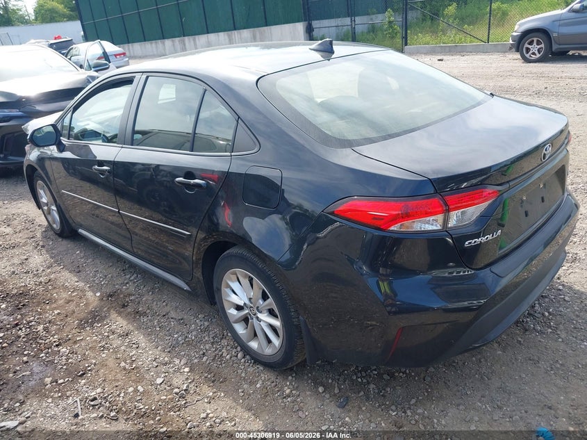 2022 Toyota Corolla VIN JTDVPMAE3NJ213755 IAAI salvage auction — FRONT END, Salvage Title, sold $2,150 on 2026-07-28 (photo 3)