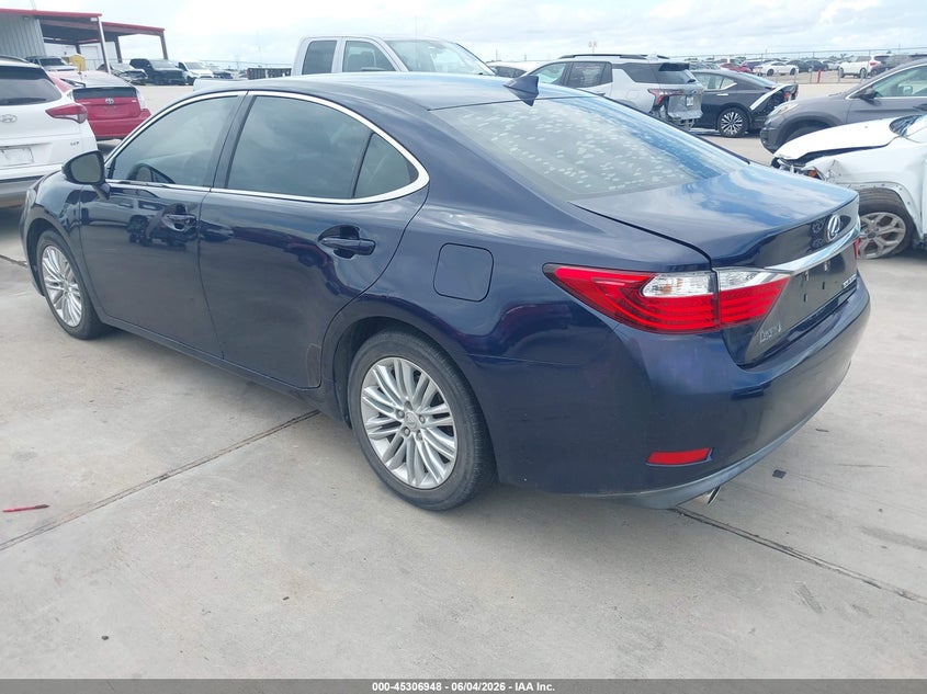 2015 Lexus ES VIN JTHBK1GG2F2170724 IAAI salvage auction — HAIL, Salvage Title, sold $12,650 on 2026-07-10 (photo 3)
