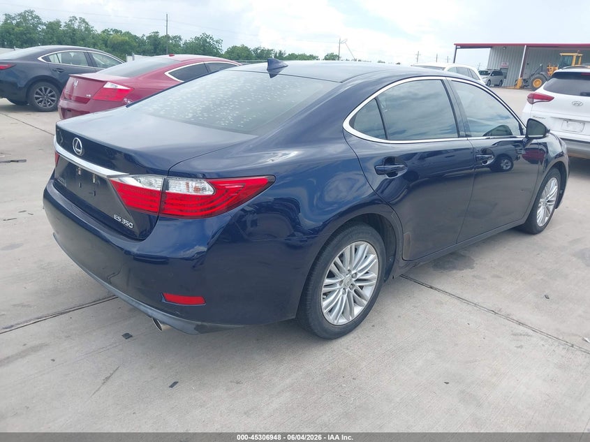 2015 Lexus ES VIN JTHBK1GG2F2170724 IAAI salvage auction — HAIL, Salvage Title, sold $12,650 on 2026-07-10 (photo 4)