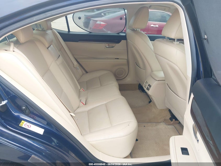 2015 Lexus ES VIN JTHBK1GG2F2170724 IAAI salvage auction — HAIL, Salvage Title, sold $12,650 on 2026-07-10 (photo 8)