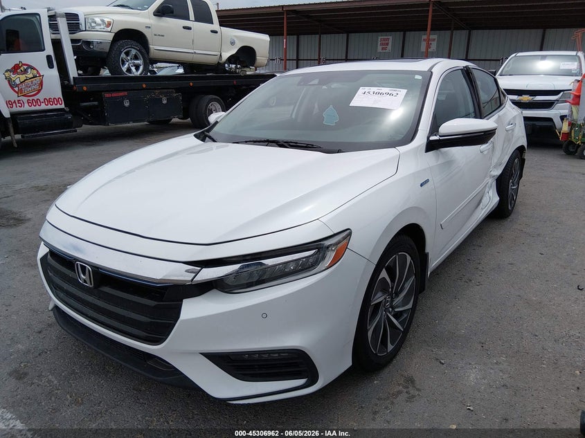2022 Honda Insight VIN 19XZE4F90NE015022 IAAI salvage auction — SIDE, Salvage Title, sold $6,400 on 2026-07-22 (photo 2)