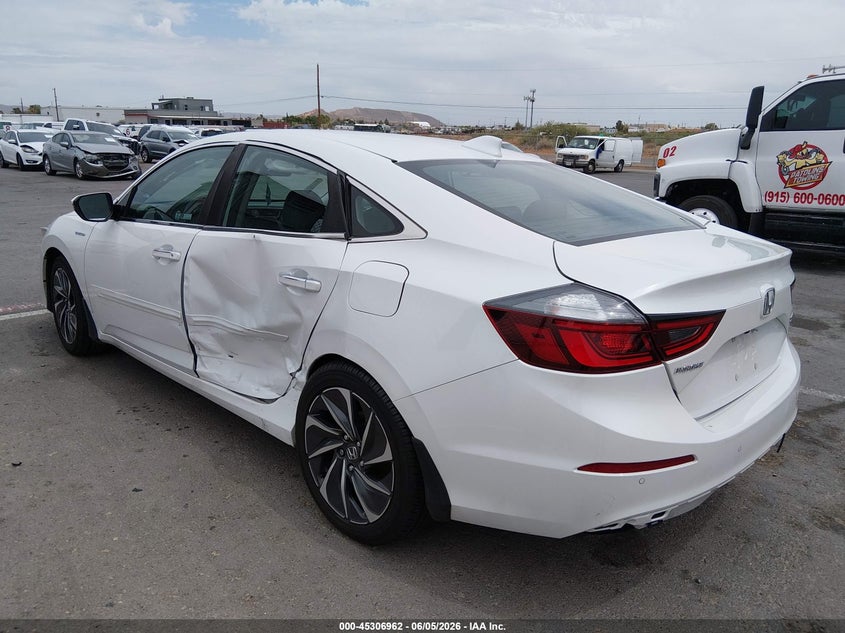 2022 Honda Insight VIN 19XZE4F90NE015022 IAAI salvage auction — SIDE, Salvage Title, sold $6,400 on 2026-07-22 (photo 3)