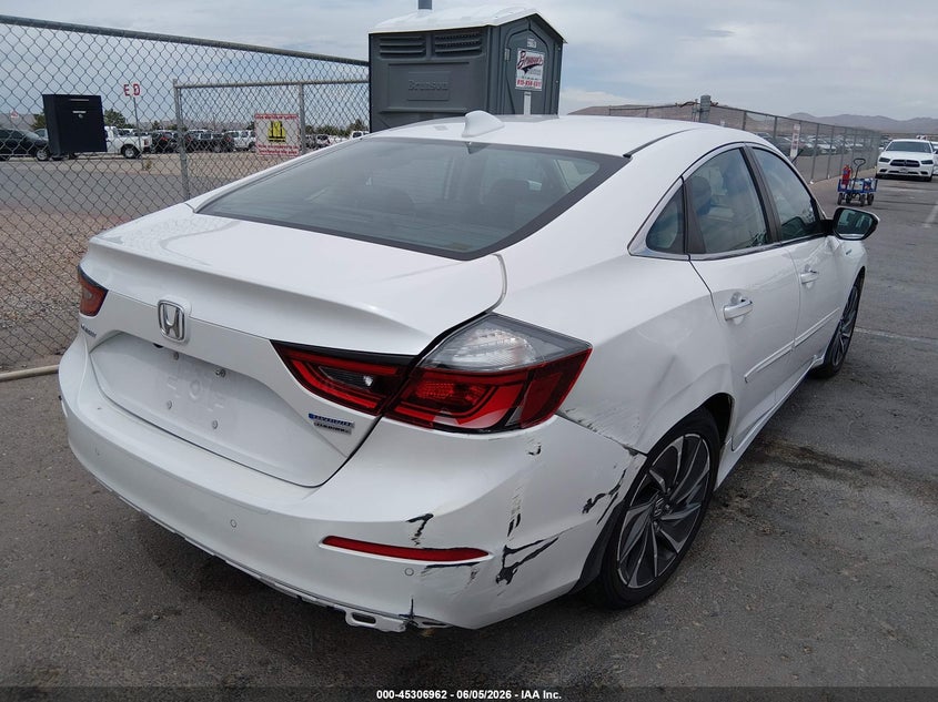 2022 Honda Insight VIN 19XZE4F90NE015022 IAAI salvage auction — SIDE, Salvage Title, sold $6,400 on 2026-07-22 (photo 4)