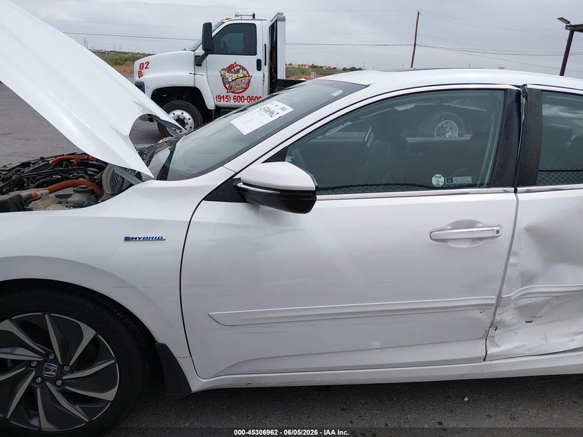 2022 Honda Insight VIN 19XZE4F90NE015022 IAAI salvage auction — SIDE, Salvage Title, sold $6,400 on 2026-07-22 (photo 6)