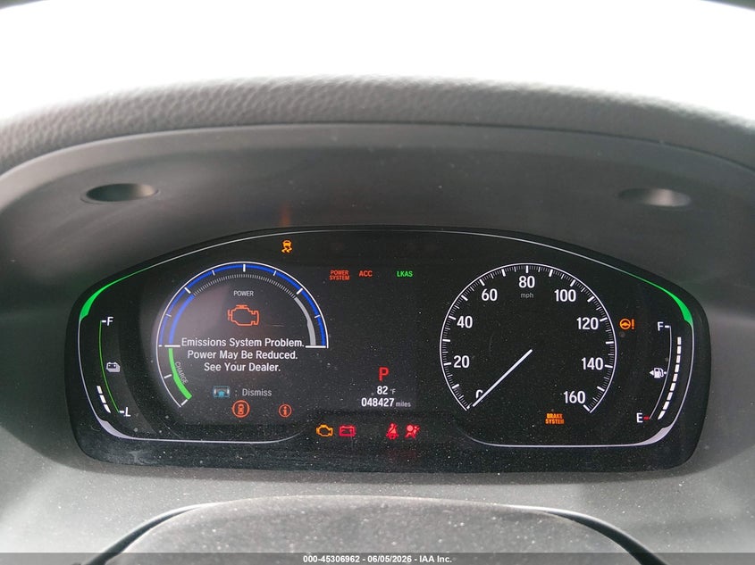 2022 Honda Insight VIN 19XZE4F90NE015022 IAAI salvage auction — SIDE, Salvage Title, sold $6,400 on 2026-07-22 (photo 7)
