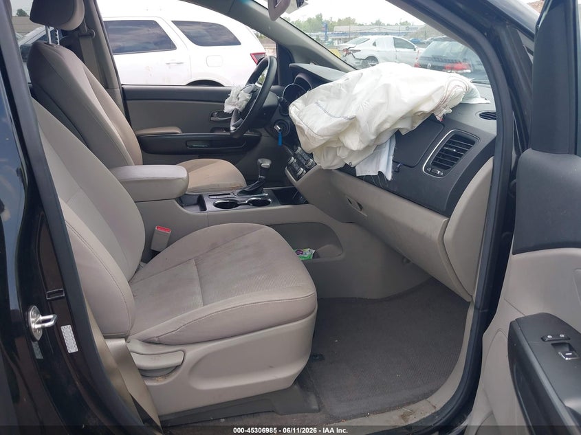 2019 Kia SEDONA VIN KNDMB5C15K6533488 IAAI salvage auction — FRONT END, Mv-907A (New York), sold $75 on 2026-07-28 (photo 5)