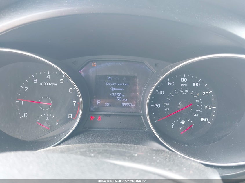 2019 Kia SEDONA VIN KNDMB5C15K6533488 IAAI salvage auction — FRONT END, Mv-907A (New York), sold $75 on 2026-07-28 (photo 7)