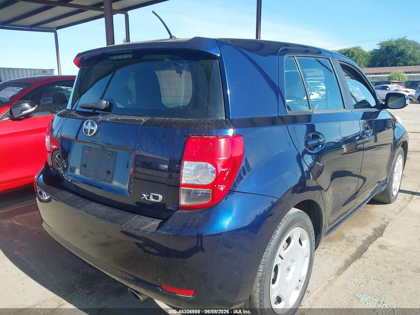 2012 Scion Xd VIN JTKKU4B43C1019959 IAAI salvage auction — SIDE, Salvage Title, sold $700 on 2026-07-14 (photo 4)