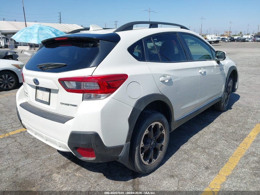 2021 Subaru Crosstrek VIN JF2GTAPC4M8260213 IAAI salvage auction — NORMAL WEAR, Clear (Washington), sold $400 on 2026-07-28 (photo 4)