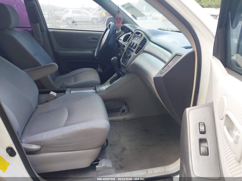 2007 Toyota Highlander VIN JTEGP21A270143616 IAAI salvage auction — NORMAL WEAR, Clear (Florida), sold $25 on 2026-07-23 (photo 5)