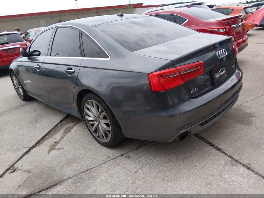 2014 Audi A6 VIN WAUHGAFC1EN115039 IAAI salvage auction — NORMAL WEAR, Original (Texas), sold $825 on 2026-07-29 (photo 3)