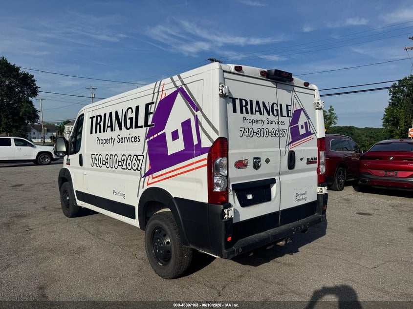 2020 Ram Promaster 1500 VIN 3C6TRVAG5LE123193 IAAI salvage auction — UNKNOWN, Salvage Title, sold $2,100 on 2026-07-19 (photo 3)
