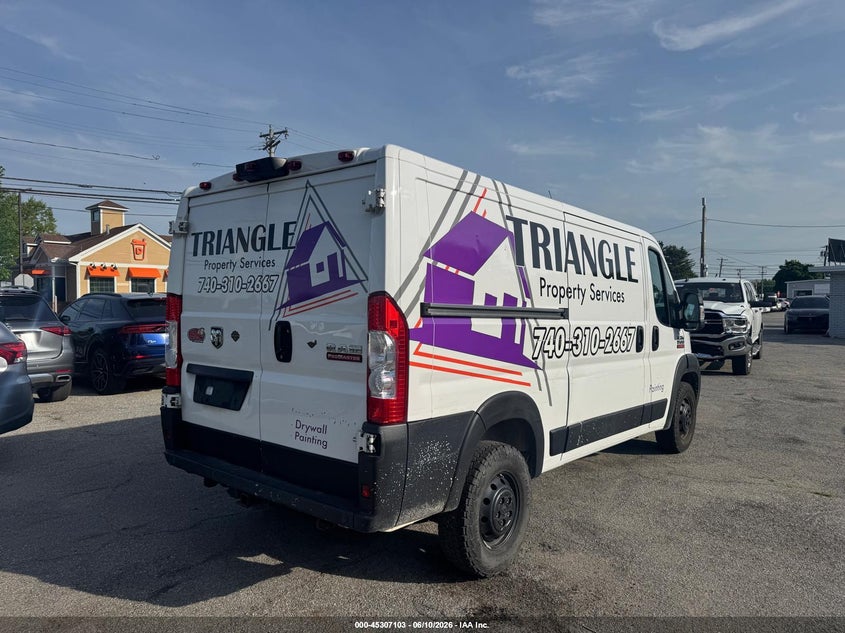 2020 Ram Promaster 1500 VIN 3C6TRVAG5LE123193 IAAI salvage auction — UNKNOWN, Salvage Title, sold $2,100 on 2026-07-19 (photo 4)