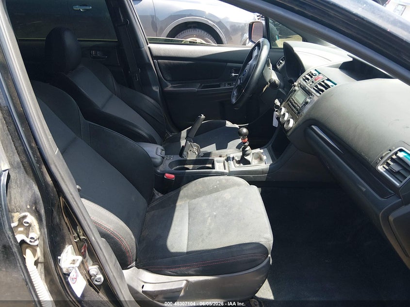 2015 Subaru Wrx VIN JF1VA1D6XF9829949 IAAI salvage auction — LEFT FRONT, Salvage Title, sold $2,150 on 2026-08-02 (photo 5)