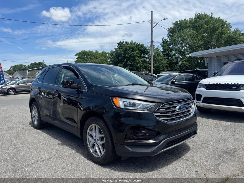 2022 Ford Edge VIN 2FMPK4J94NBA31413 IAAI salvage auction — RIGHT SIDE, Salvage Title, sold $10,950 on 2026-07-19 (photo 1)