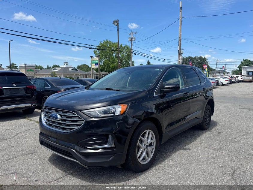 2022 Ford Edge VIN 2FMPK4J94NBA31413 IAAI salvage auction — RIGHT SIDE, Salvage Title, sold $10,950 on 2026-07-19 (photo 2)