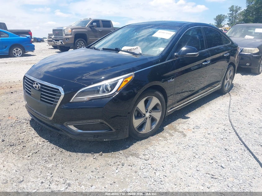 2016 Hyundai Sonata hybrid VIN KMHE34L12GA028357 IAAI salvage auction — LEFT & RIGHT, Repossession Paperwork (Georgia), sold $1,500 on 2026-07-25 (photo 2)