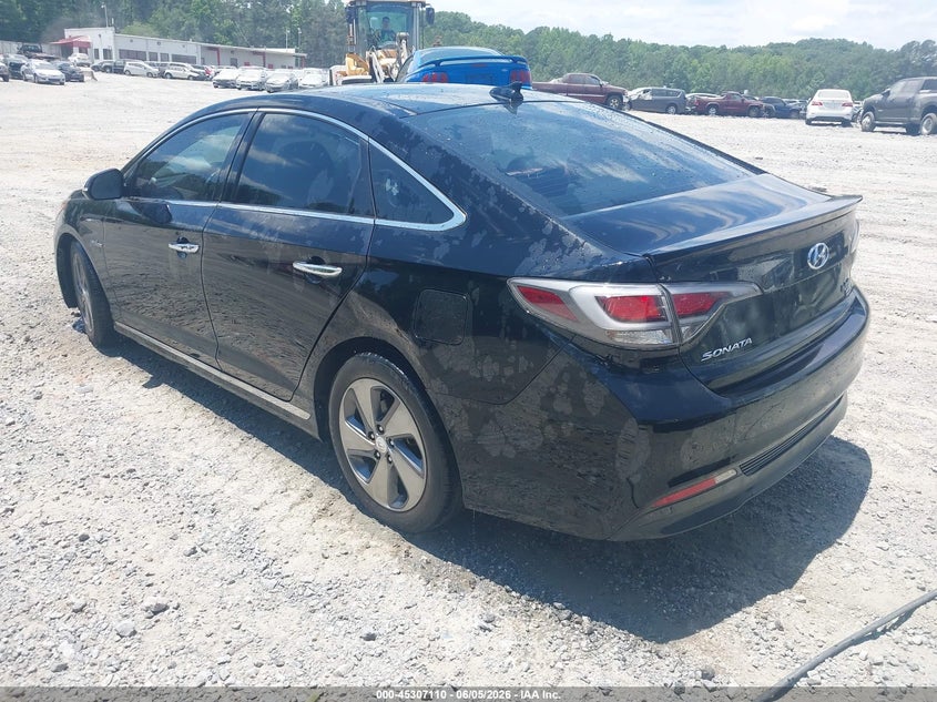 2016 Hyundai Sonata hybrid VIN KMHE34L12GA028357 IAAI salvage auction — LEFT & RIGHT, Repossession Paperwork (Georgia), sold $1,500 on 2026-07-25 (photo 3)
