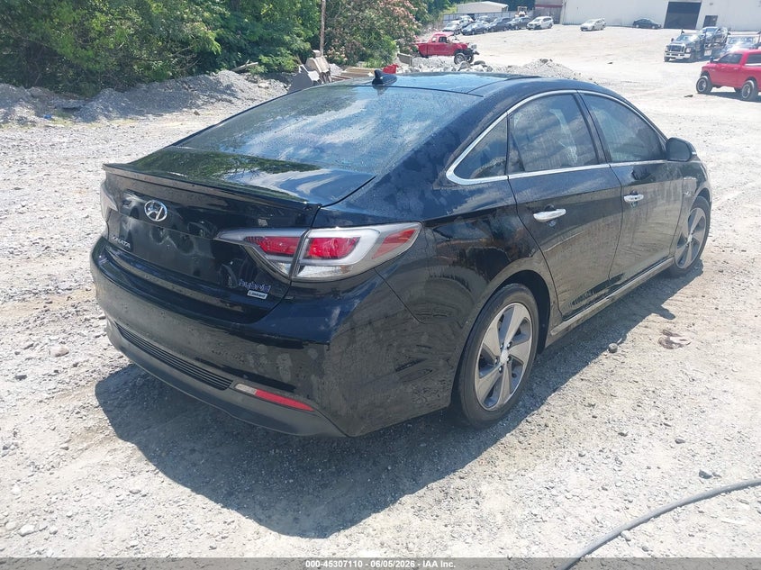 2016 Hyundai Sonata hybrid VIN KMHE34L12GA028357 IAAI salvage auction — LEFT & RIGHT, Repossession Paperwork (Georgia), sold $1,500 on 2026-07-25 (photo 4)