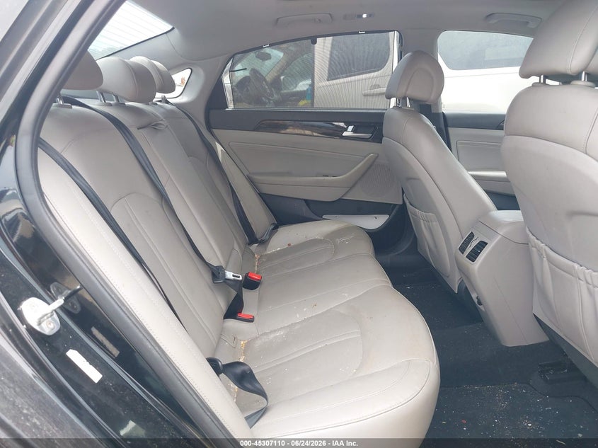 2016 Hyundai Sonata hybrid VIN KMHE34L12GA028357 IAAI salvage auction — LEFT & RIGHT, Repossession Paperwork (Georgia), sold $1,500 on 2026-07-25 (photo 8)