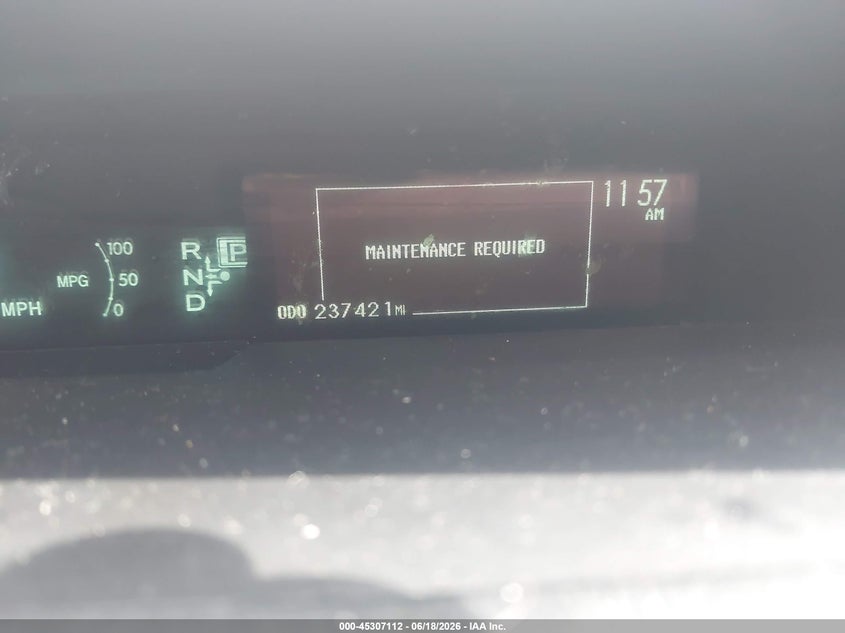 2013 Toyota Prius VIN JTDKN3DU1D5597368 IAAI salvage auction — NORMAL WEAR, Repossession Paperwork (Georgia), sold $2,850 on 2026-07-16 (photo 7)