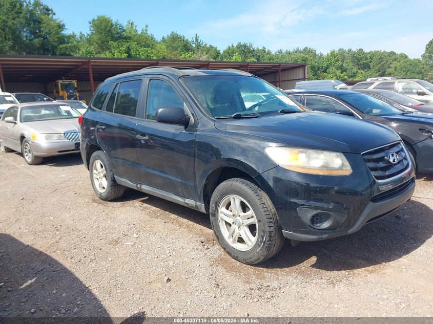 2011 Hyundai Santa fe VIN 5XYZG3AB8BG009899 IAAI salvage auction — LEFT REAR, Clear (Alabama), sold $25 on 2026-07-22 (photo 1)