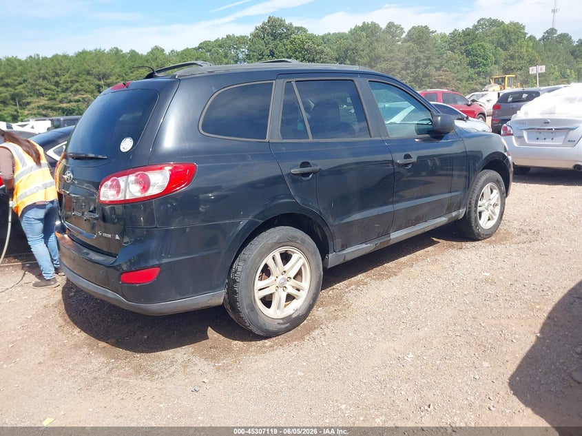 2011 Hyundai Santa fe VIN 5XYZG3AB8BG009899 IAAI salvage auction — LEFT REAR, Clear (Alabama), sold $25 on 2026-07-22 (photo 4)