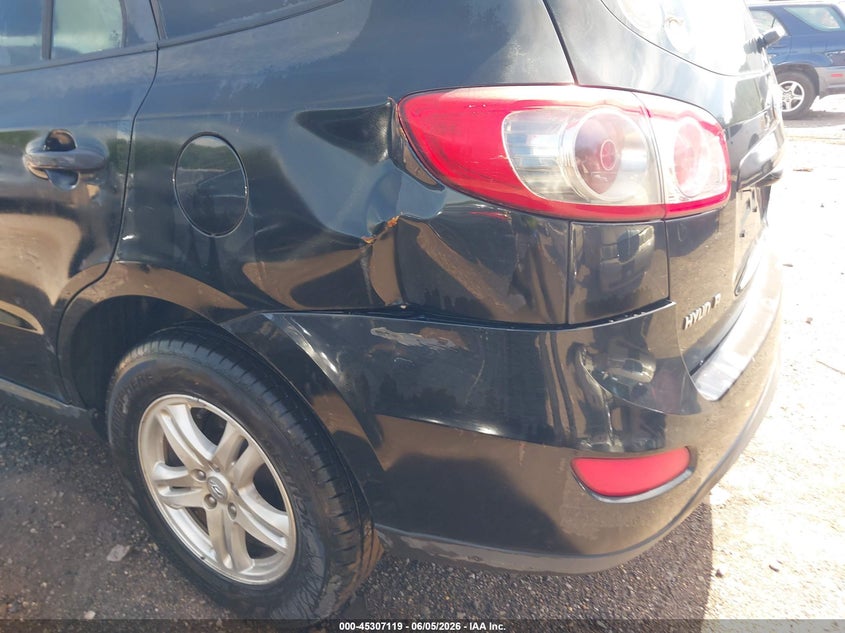 2011 Hyundai Santa fe VIN 5XYZG3AB8BG009899 IAAI salvage auction — LEFT REAR, Clear (Alabama), sold $25 on 2026-07-22 (photo 6)