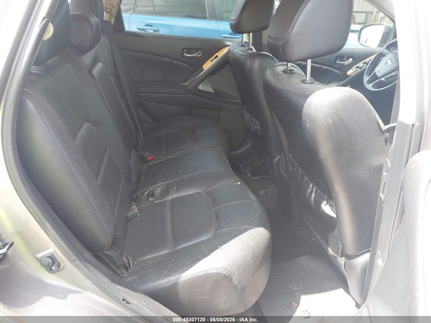 2012 Nissan Murano VIN JN8AZ1MU0CW102806 IAAI salvage auction — NORMAL WEAR, Clear (Mississippi), sold $525 on 2026-07-16 (photo 8)