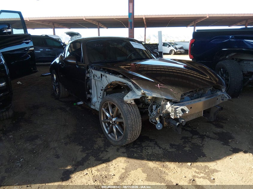 2021 Mazda Mx-5 VIN JM1NDAM72M0457891 IAAI salvage auction — RIGHT FRONT, Salvage (Arizona), sold $4,900 on 2026-07-08 (photo 1)