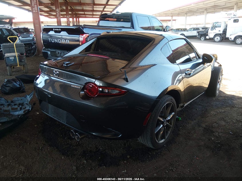 2021 Mazda Mx-5 VIN JM1NDAM72M0457891 IAAI salvage auction — RIGHT FRONT, Salvage (Arizona), sold $4,900 on 2026-07-08 (photo 4)