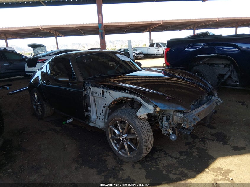 2021 Mazda Mx-5 VIN JM1NDAM72M0457891 IAAI salvage auction — RIGHT FRONT, Salvage (Arizona), sold $4,900 on 2026-07-08 (photo 6)
