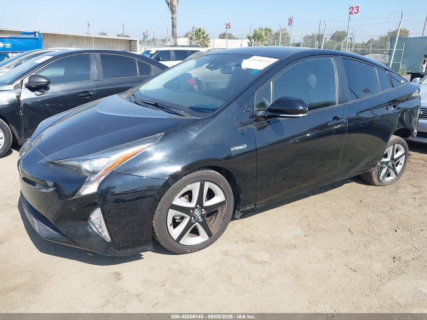 2017 Toyota Prius VIN JTDKARFU8H3034475 IAAI salvage auction — REAR END, Salvage Title, sold $3,250 on 2026-07-29 (photo 2)