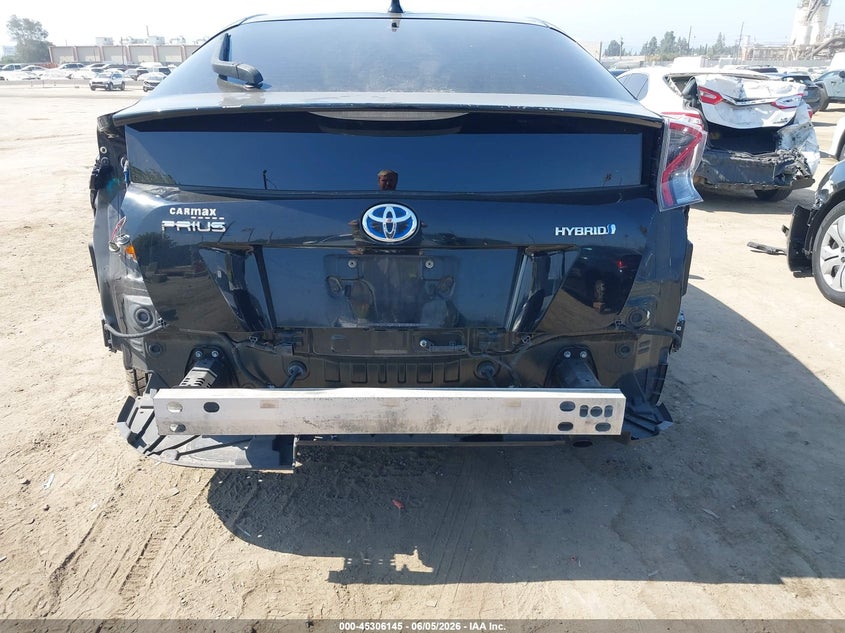 2017 Toyota Prius VIN JTDKARFU8H3034475 IAAI salvage auction — REAR END, Salvage Title, sold $3,250 on 2026-07-29 (photo 6)