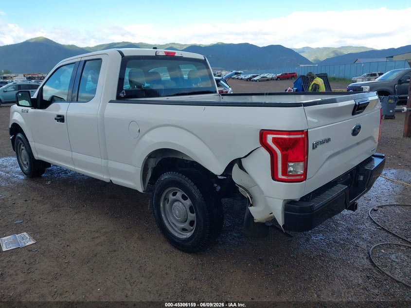 2016 Ford F-150 VIN 1FTEX1CF7GFB30176 IAAI salvage auction — REAR END, Salvage (Montana), sold $2,150 on 2026-07-22 (photo 3)