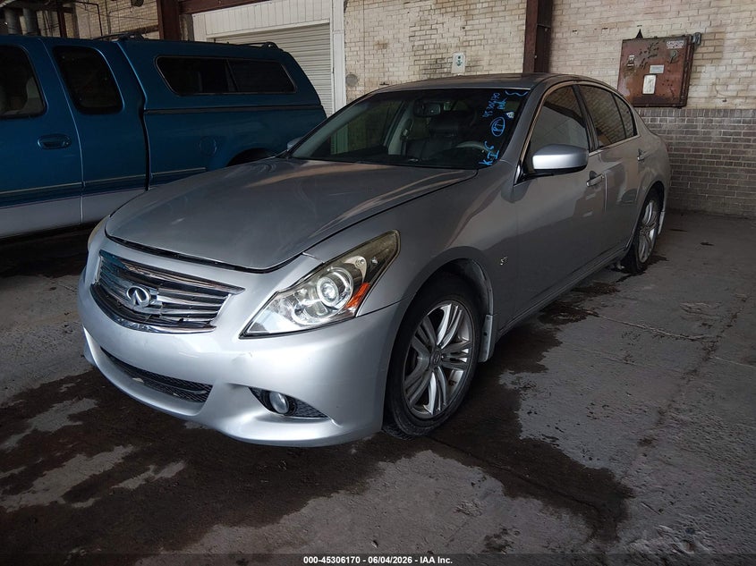 2015 Infiniti Q40 VIN JN1CV6AP2FM580319 IAAI salvage auction — NORMAL WEAR, Original (Texas), sold $825 on 2026-07-06 (photo 2)