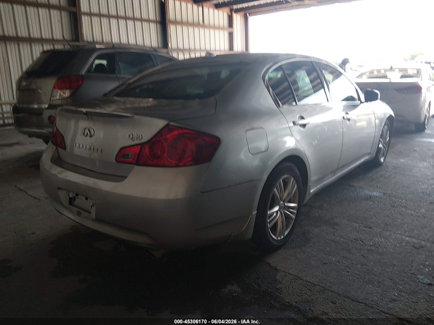 2015 Infiniti Q40 VIN JN1CV6AP2FM580319 IAAI salvage auction — NORMAL WEAR, Original (Texas), sold $825 on 2026-07-06 (photo 4)