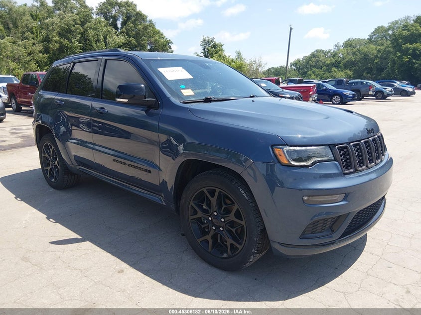 2021 Jeep Grand cherokee VIN 1C4RJFBG4MC674254 IAAI salvage auction — HAIL, Salvage (Illinois), sold $10,425 on 2026-07-29 (photo 1)