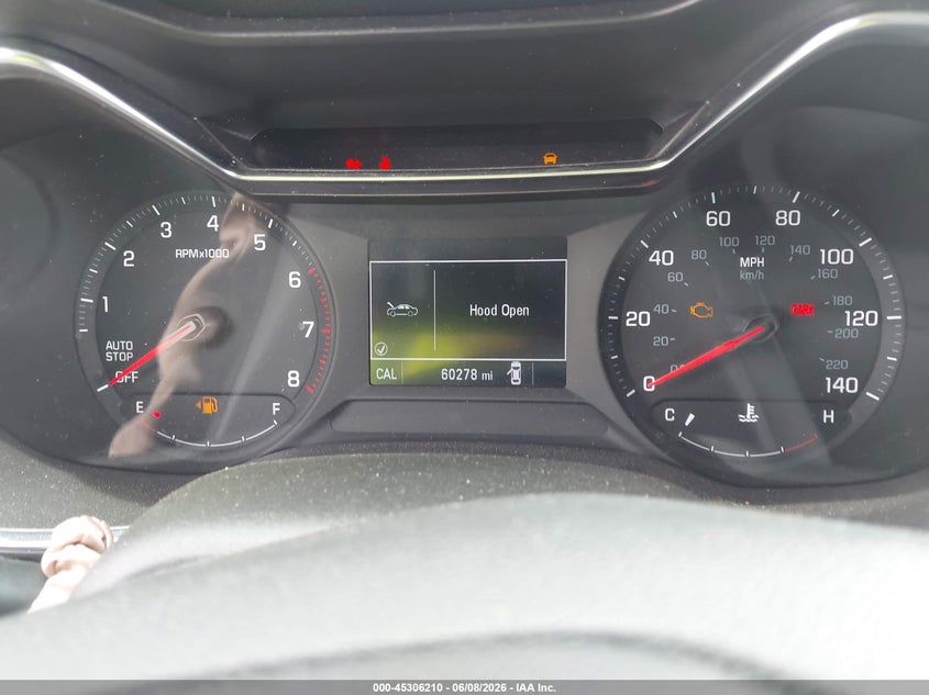 2021 Chevrolet Trailblazer VIN KL79MPS27MB153274 IAAI salvage auction — FRONT & REAR, Salvage Title, sold $1,200 on 2026-07-11 (photo 7)
