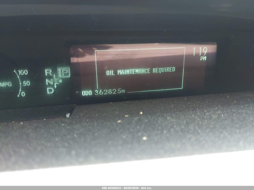 2010 Toyota Prius v VIN JTDKN3DU3A0060414 IAAI salvage auction — NORMAL WEAR, Clear (Massachusetts), sold $825 on 2026-07-07 (photo 7)