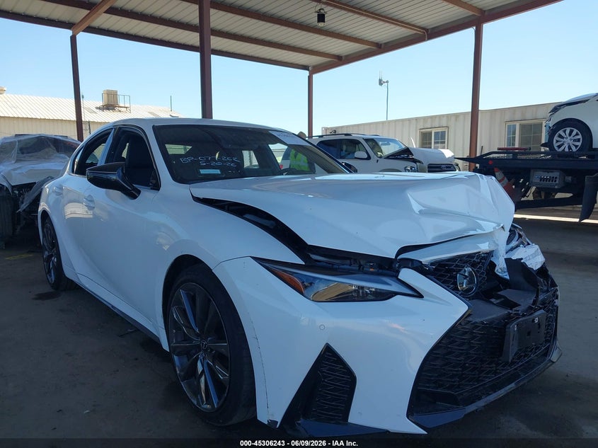 2025 Lexus IS 350 VIN JTHGZ1B24S5087852 — IAAI salvage auction photo