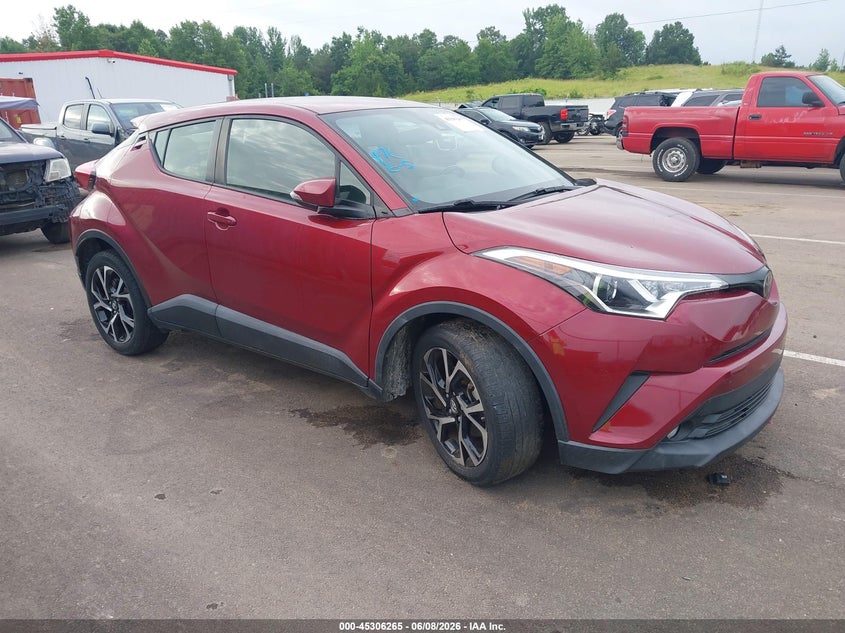 2018 Toyota C-hr VIN JTNKHMBXXJ1010450 IAAI salvage auction — SIDE, Salvage (Mississippi), sold $3,850 on 2026-07-30 (photo 1)