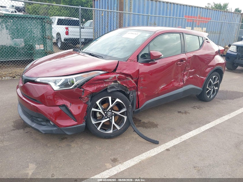 2018 Toyota C-hr VIN JTNKHMBXXJ1010450 IAAI salvage auction — SIDE, Salvage (Mississippi), sold $3,850 on 2026-07-30 (photo 2)