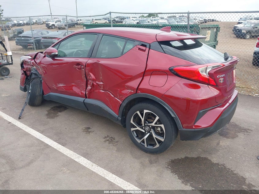 2018 Toyota C-hr VIN JTNKHMBXXJ1010450 IAAI salvage auction — SIDE, Salvage (Mississippi), sold $3,850 on 2026-07-30 (photo 3)